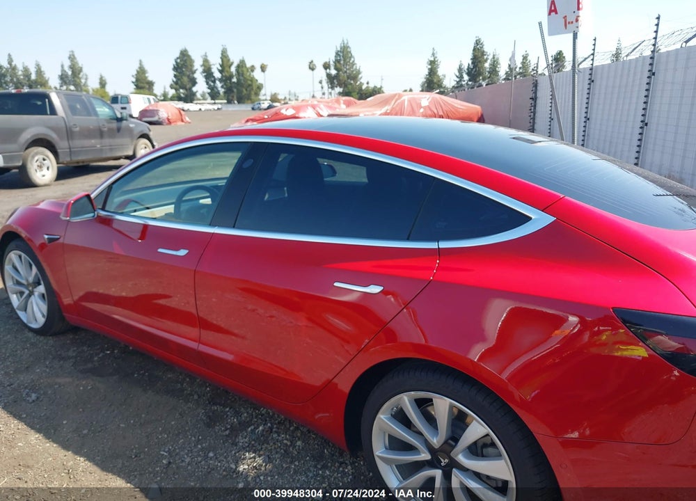 2020 TESLA MODEL 3 LONG RANGE DUAL MOTOR ALL-WHEEL DRIVE VIN: 5YJ3E1EBXLF638213