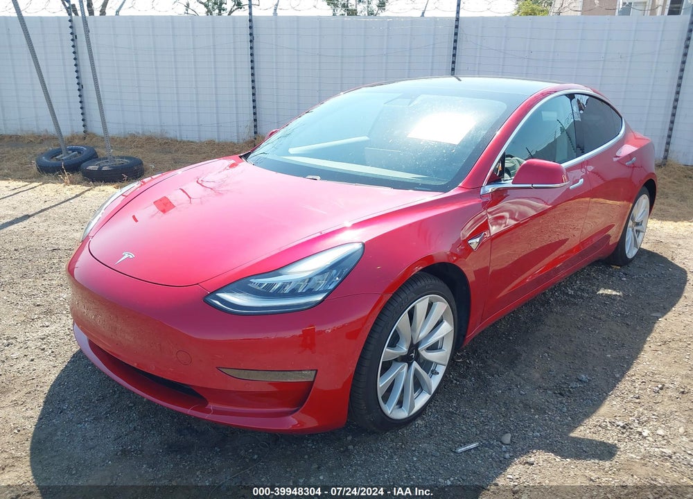 2020 TESLA MODEL 3 LONG RANGE DUAL MOTOR ALL-WHEEL DRIVE VIN: 5YJ3E1EBXLF638213