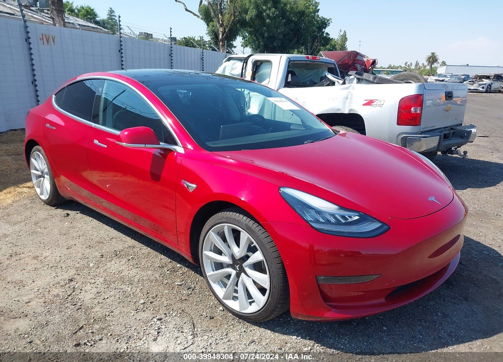 2020 TESLA MODEL 3 LONG RANGE DUAL MOTOR ALL-WHEEL DRIVE VIN: 5YJ3E1EBXLF638213