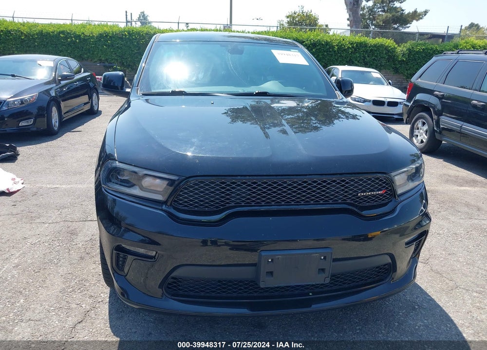 2021 DODGE DURANGO SXT PLUS RWD VIN: 1C4RDHAGXMC692827