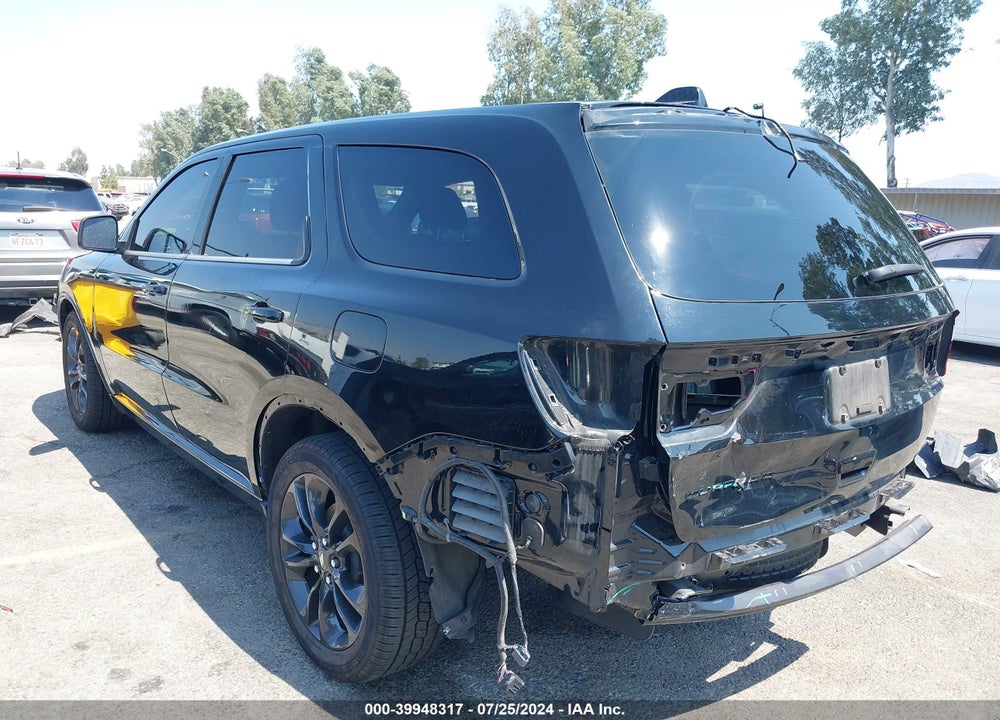 2021 DODGE DURANGO SXT PLUS RWD VIN: 1C4RDHAGXMC692827