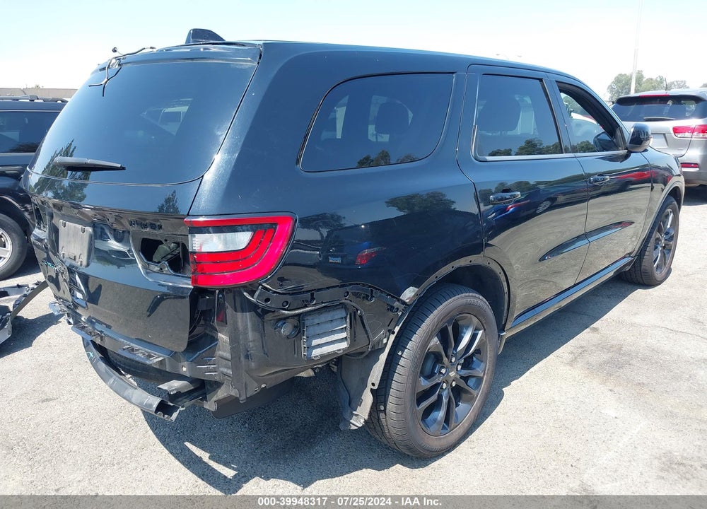 2021 DODGE DURANGO SXT PLUS RWD VIN: 1C4RDHAGXMC692827