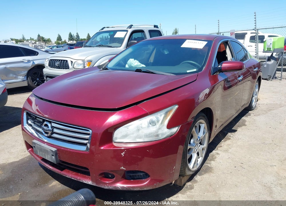 2012 NISSAN MAXIMA 3.5 S VIN: 1N4AA5AP0CC816239