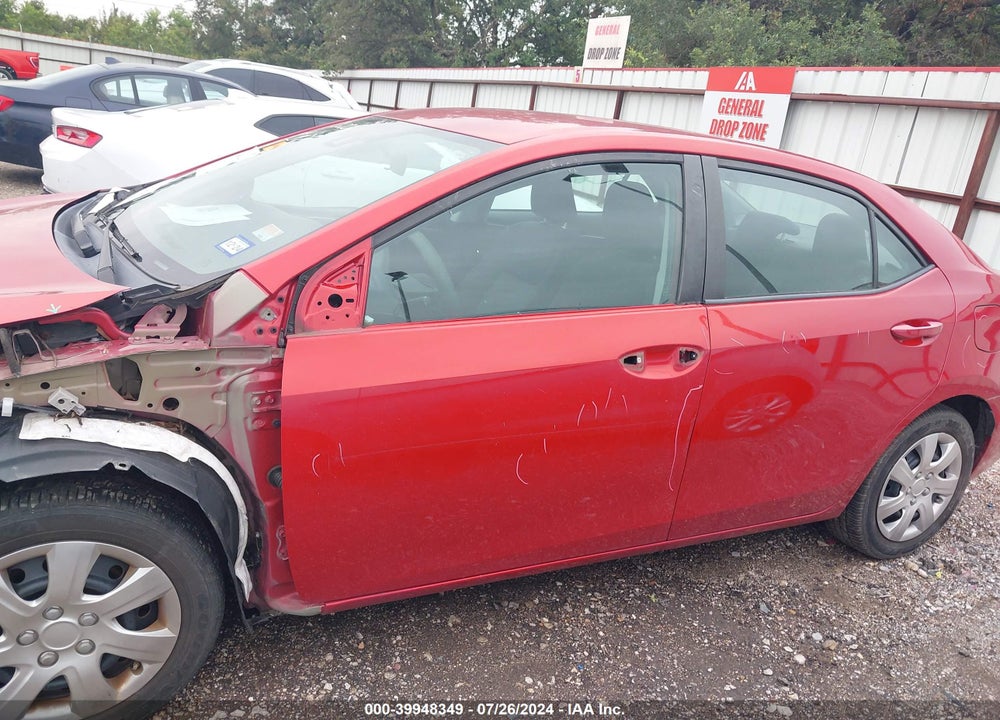 2019 TOYOTA COROLLA LE VIN: 2T1BURHE6KC171667