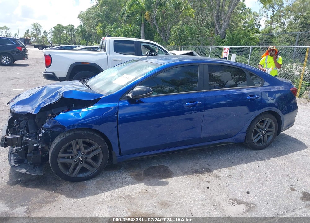 2021 KIA FORTE GT LINE VIN: 3KPF34AD0ME387222