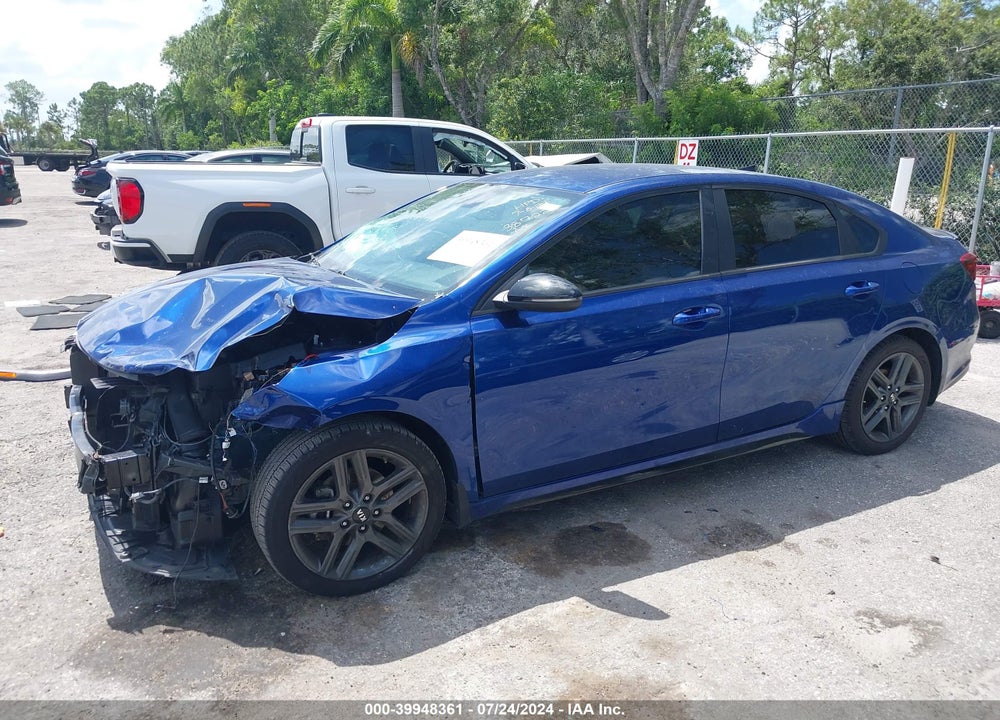 2021 KIA FORTE GT LINE VIN: 3KPF34AD0ME387222