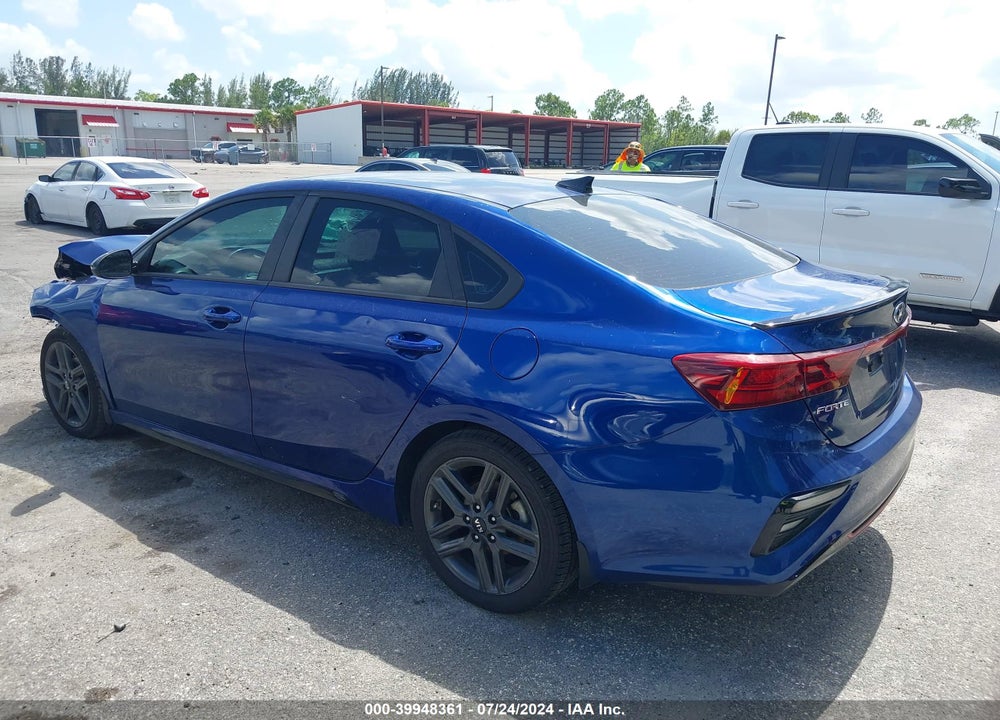 2021 KIA FORTE GT LINE VIN: 3KPF34AD0ME387222