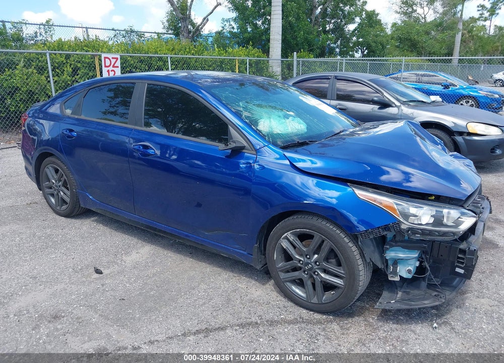2021 KIA FORTE GT LINE VIN: 3KPF34AD0ME387222