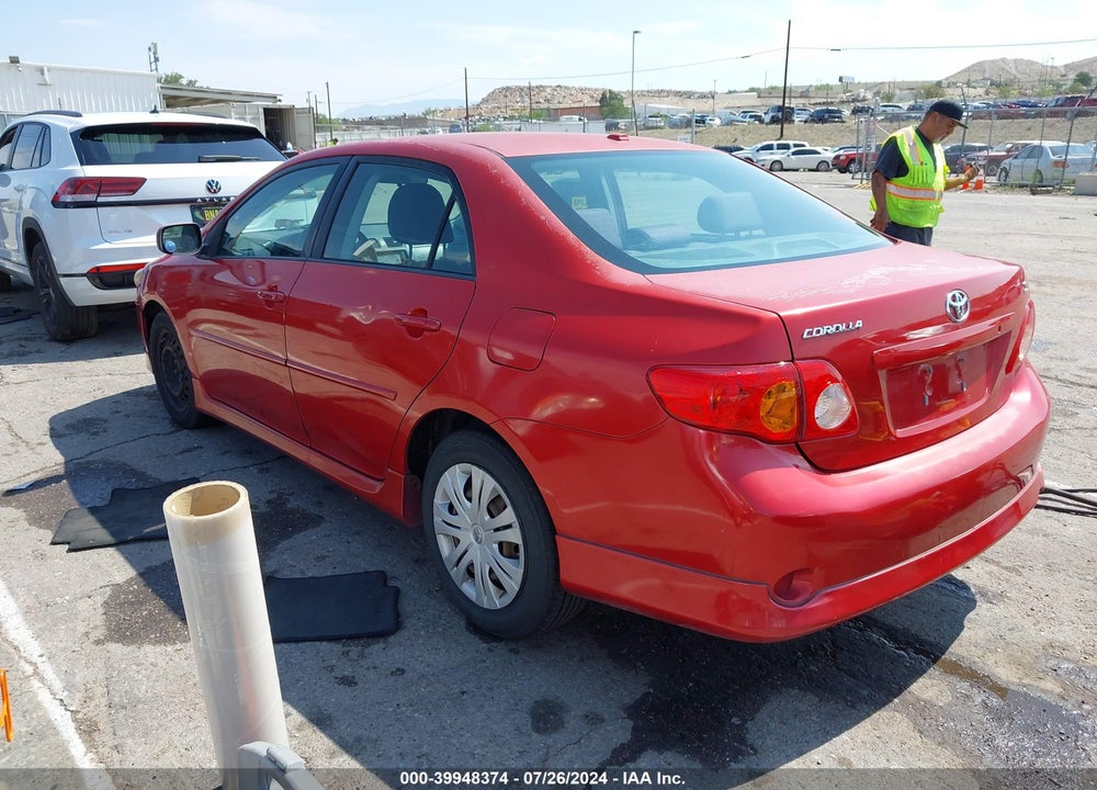 2009 TOYOTA COROLLA LE/S/XLE VIN: 1NXBU40E79Z124381