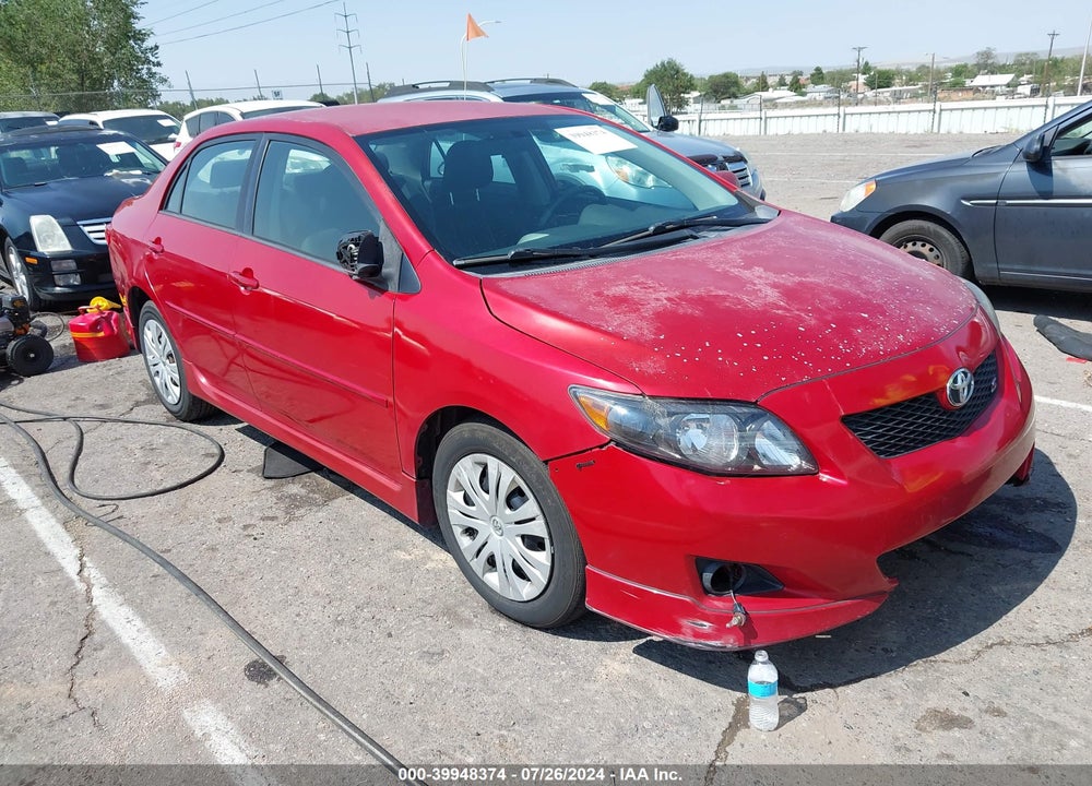 2009 TOYOTA COROLLA LE/S/XLE VIN: 1NXBU40E79Z124381