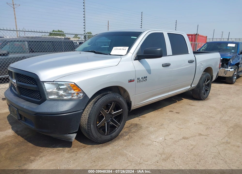 2018 RAM 1500 TRADESMAN 4X2 5'7 BOX VIN: 1C6RR6KT2JS160627
