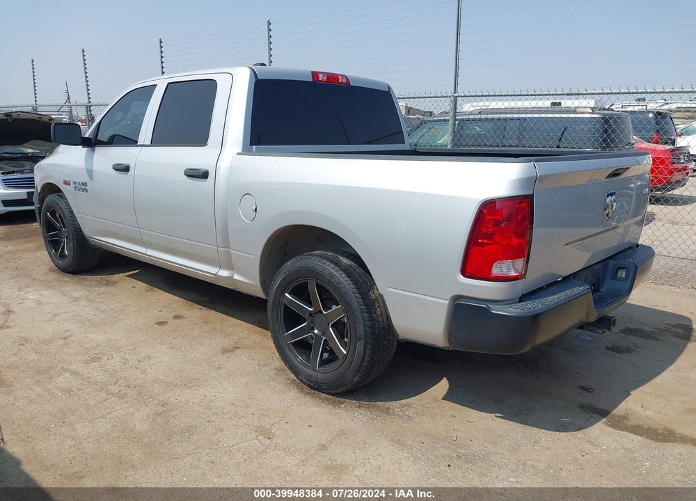 2018 RAM 1500 TRADESMAN 4X2 5'7 BOX VIN: 1C6RR6KT2JS160627