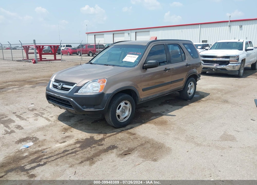 2004 HONDA CR-V LX VIN: JHLRD68454C022430