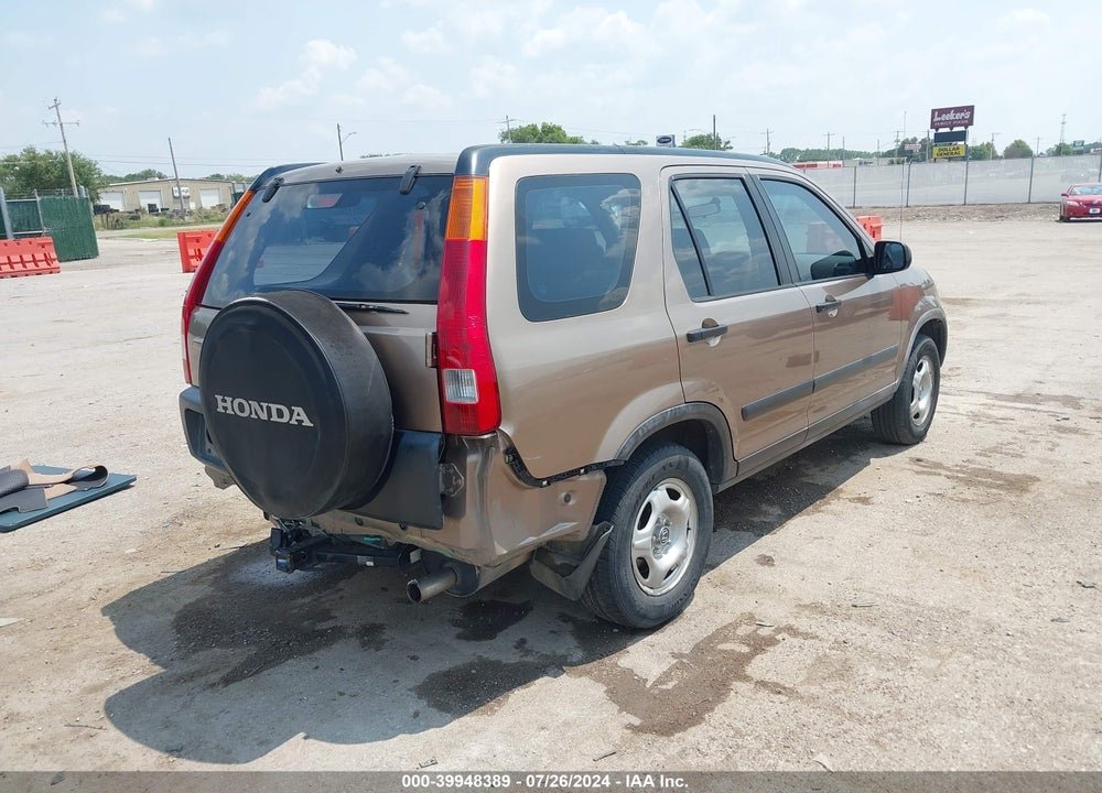 2004 HONDA CR-V LX VIN: JHLRD68454C022430
