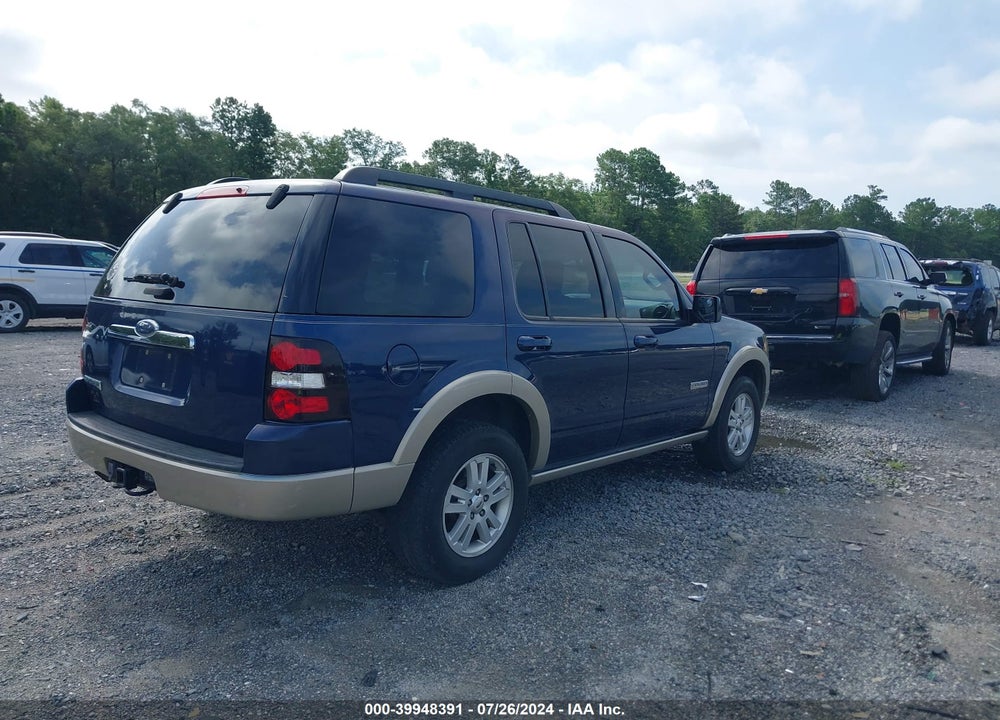 2008 FORD EXPLORER EDDIE BAUER VIN: 1FMEU64E48UA08329