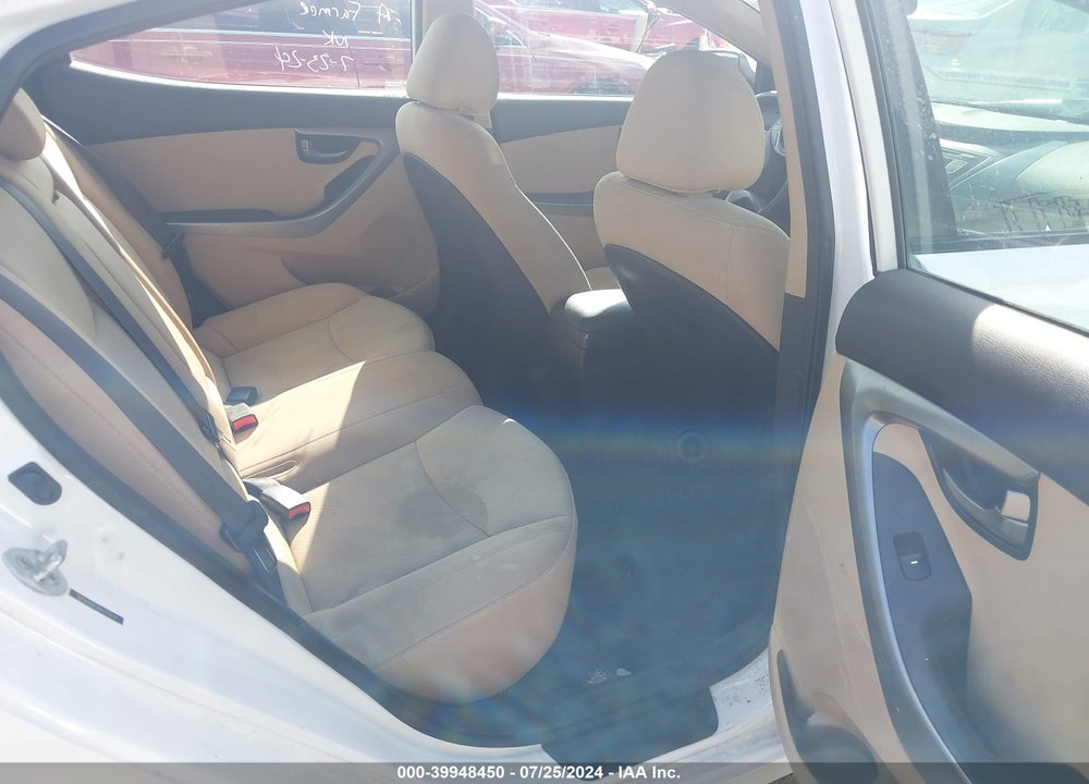 2013 HYUNDAI ELANTRA GLS VIN: 5NPDH4AE2DH373237