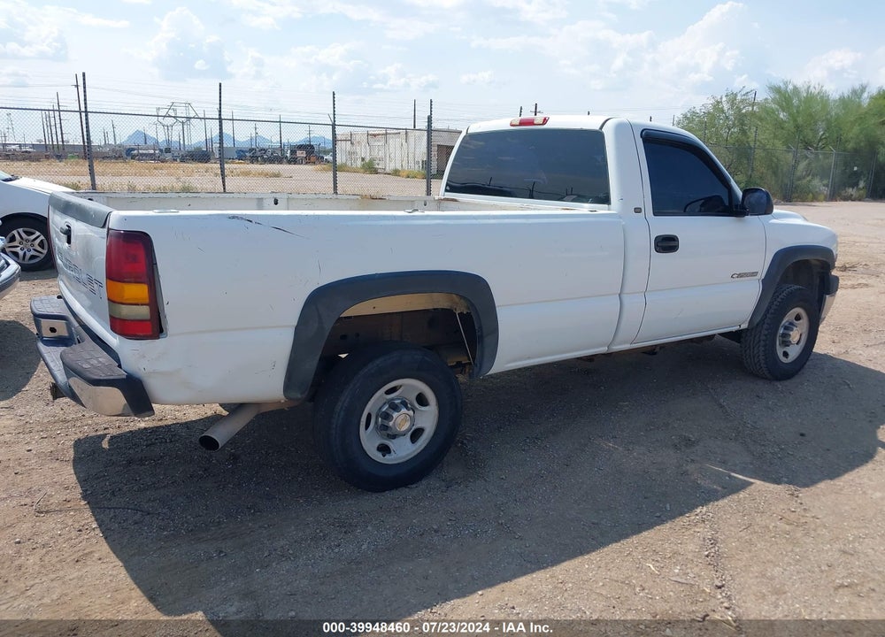 2002 CHEVROLET SILVERADO 2500HD VIN: 1GCHC24U72E234225