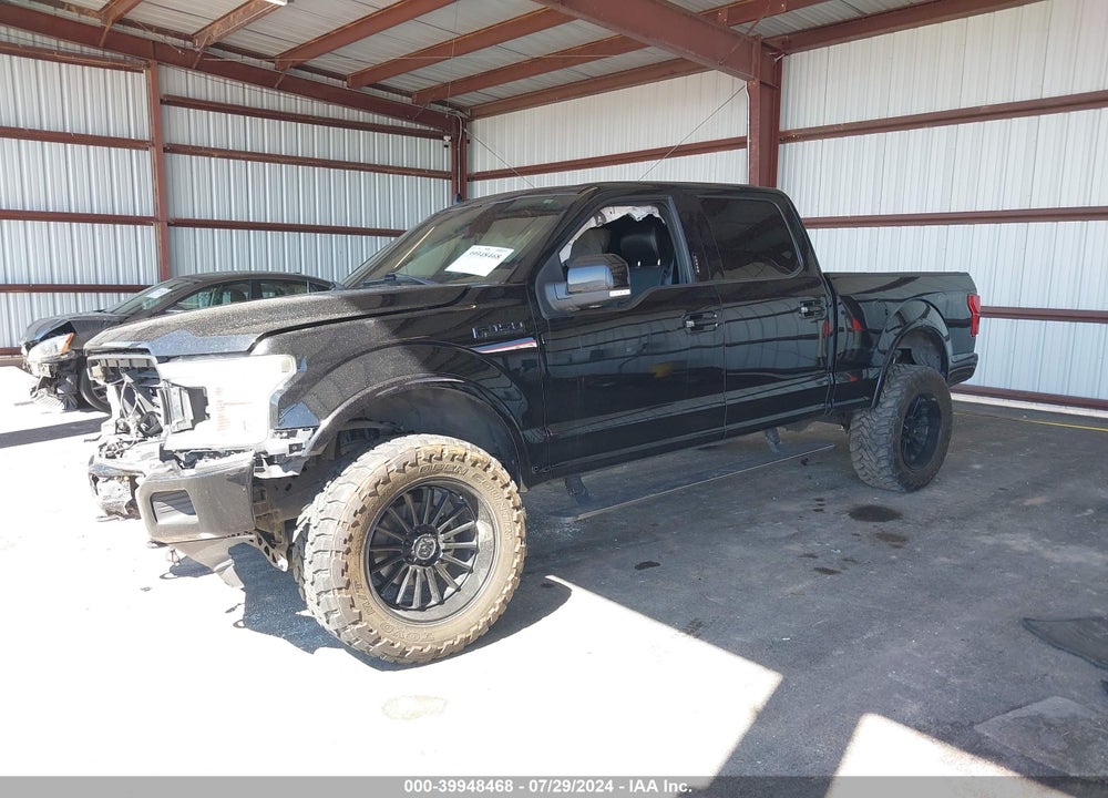 2018 FORD F-150 LARIAT VIN: 1FTFW1EG9JFC90287