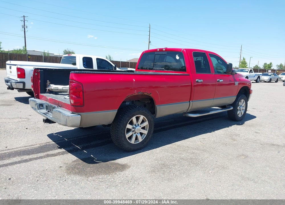 2008 DODGE RAM 2500 SLT VIN: 3D7KS28A28G108824
