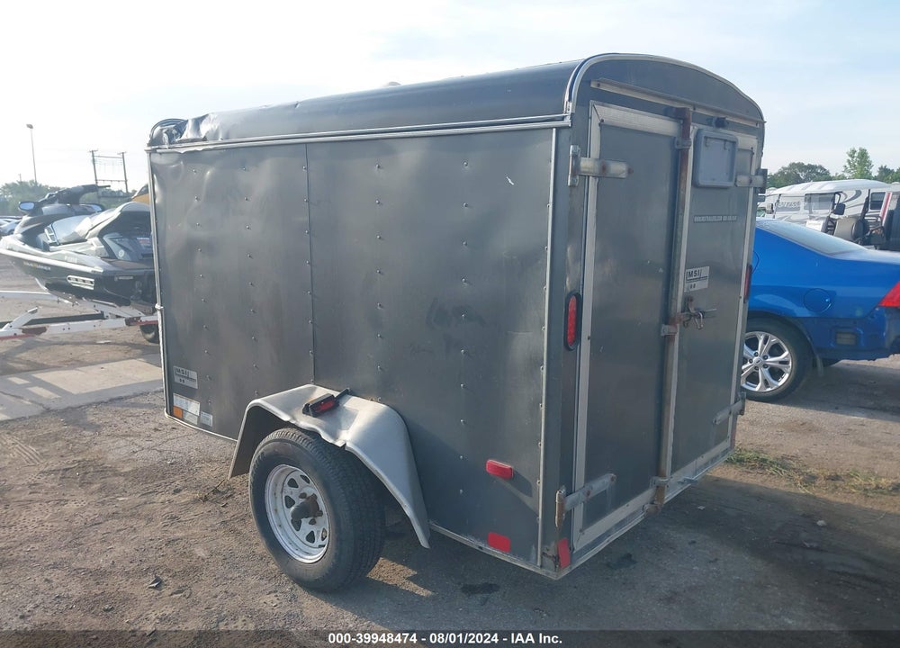 2013 UNITED ENCLOSED TRAILER VIN: 56JTE0810DA131097