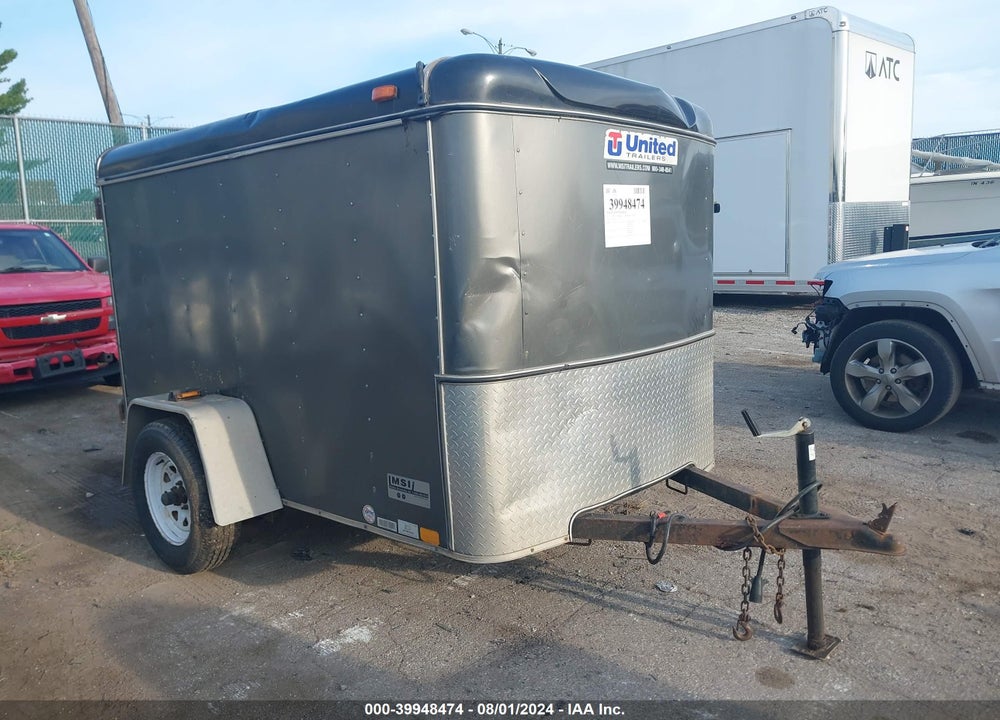 2013 UNITED ENCLOSED TRAILER VIN: 56JTE0810DA131097