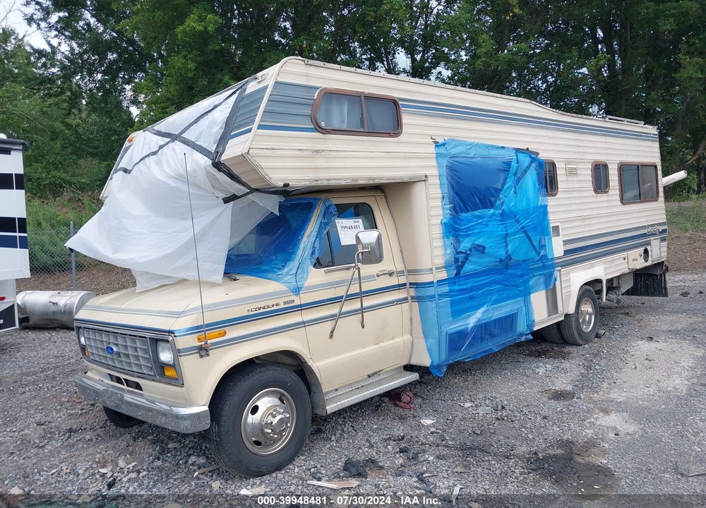 1989 FORD ECONOLINE E350 CUTAWAY VAN VIN: 1FDKE30G0KHB03038