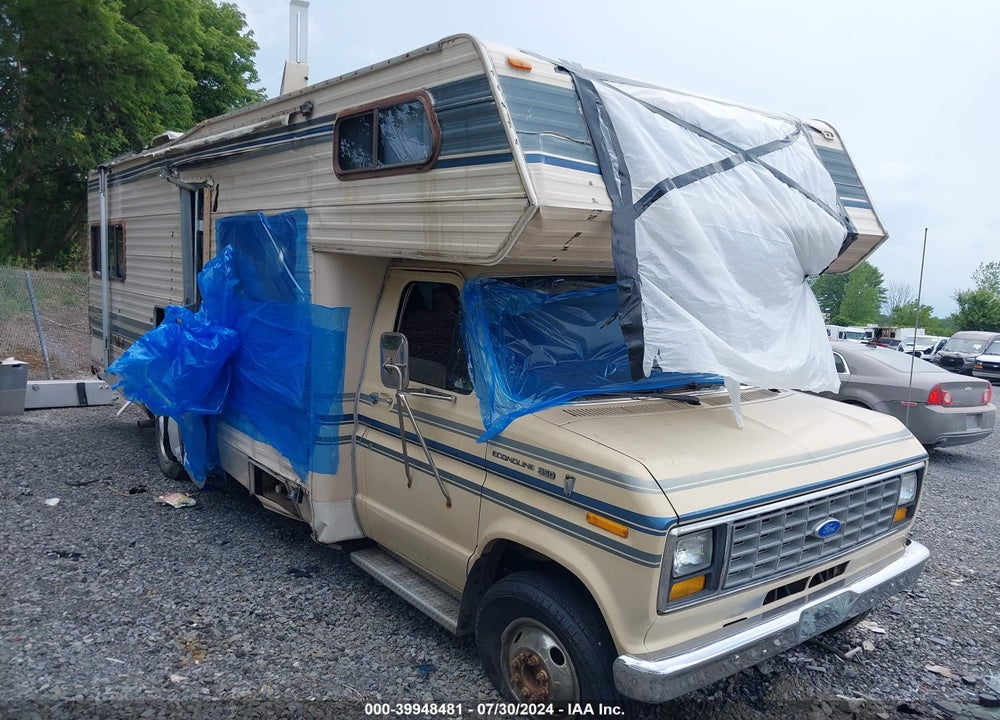 1989 FORD ECONOLINE E350 CUTAWAY VAN VIN: 1FDKE30G0KHB03038