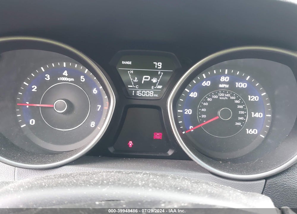 2016 HYUNDAI ELANTRA SE VIN: 5NPDH4AE9GH758847