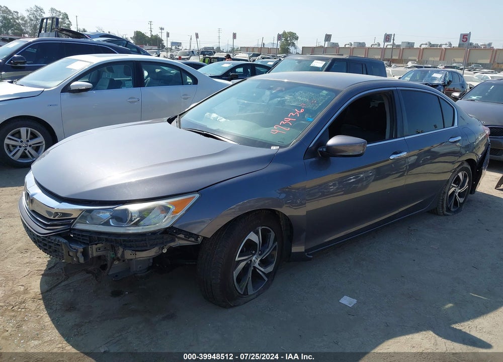 2017 HONDA ACCORD LX VIN: 1HGCR2F35HA074683