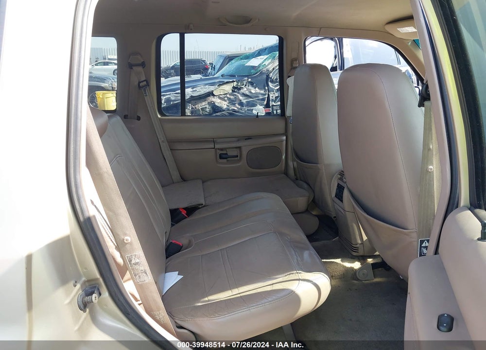 2001 FORD EXPLORER XLT VIN: 1FMZU63E31ZA42578
