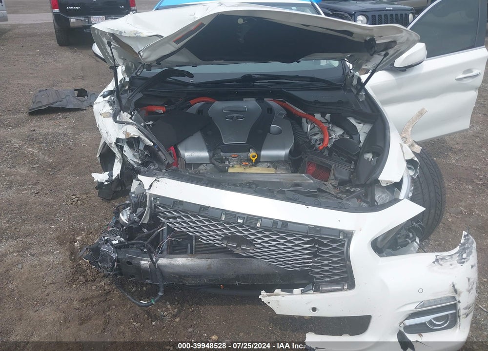 2016 INFINITI Q50 HYBRID VIN: JN1AV7AR8GM530055