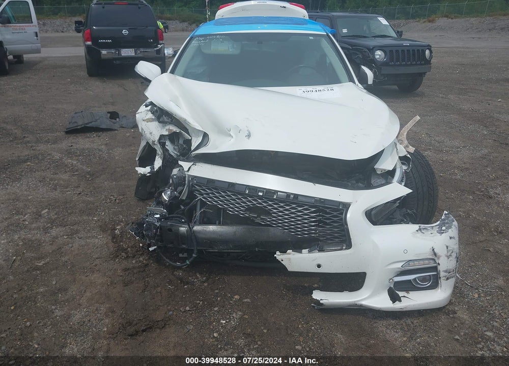 2016 INFINITI Q50 HYBRID VIN: JN1AV7AR8GM530055