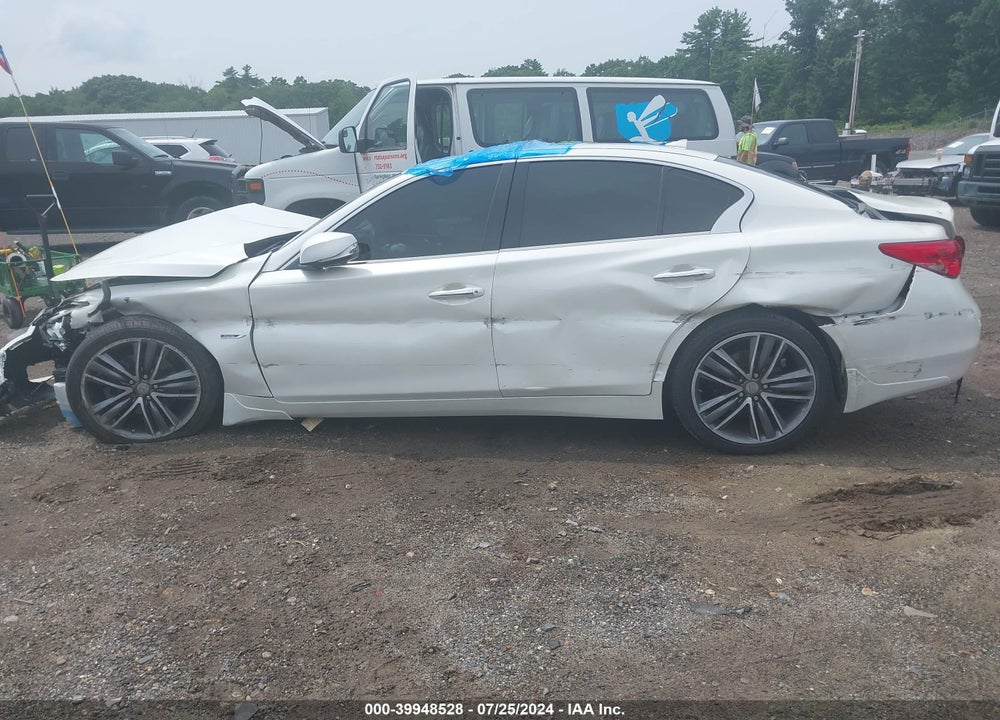 2016 INFINITI Q50 HYBRID VIN: JN1AV7AR8GM530055