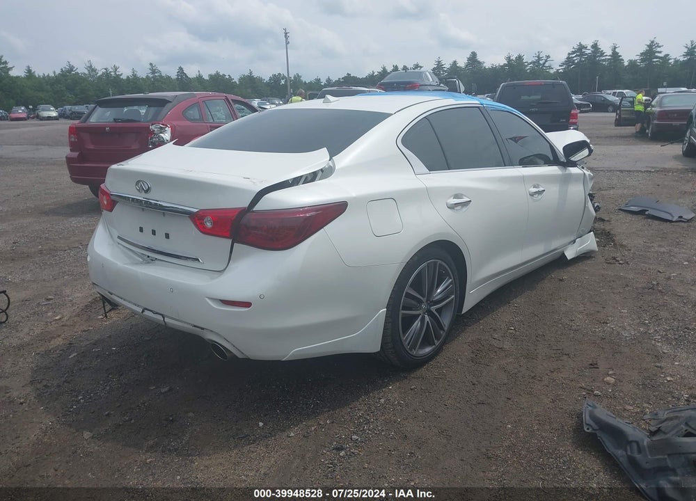 2016 INFINITI Q50 HYBRID VIN: JN1AV7AR8GM530055