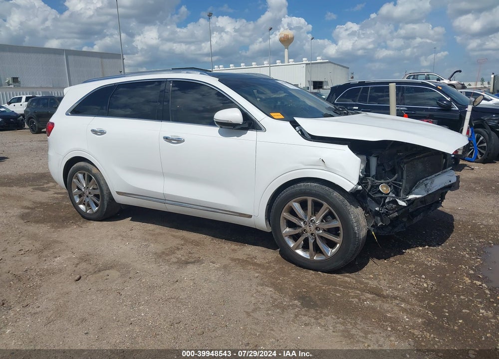 2018 KIA SORENTO VIN: 5XYPK4A54JG349605