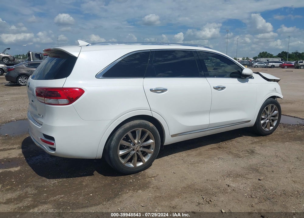 2018 KIA SORENTO VIN: 5XYPK4A54JG349605