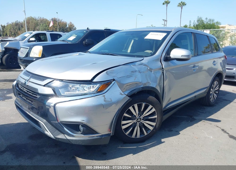 2019 MITSUBISHI OUTLANDER SE VIN: JA4AD3A34KJ001940