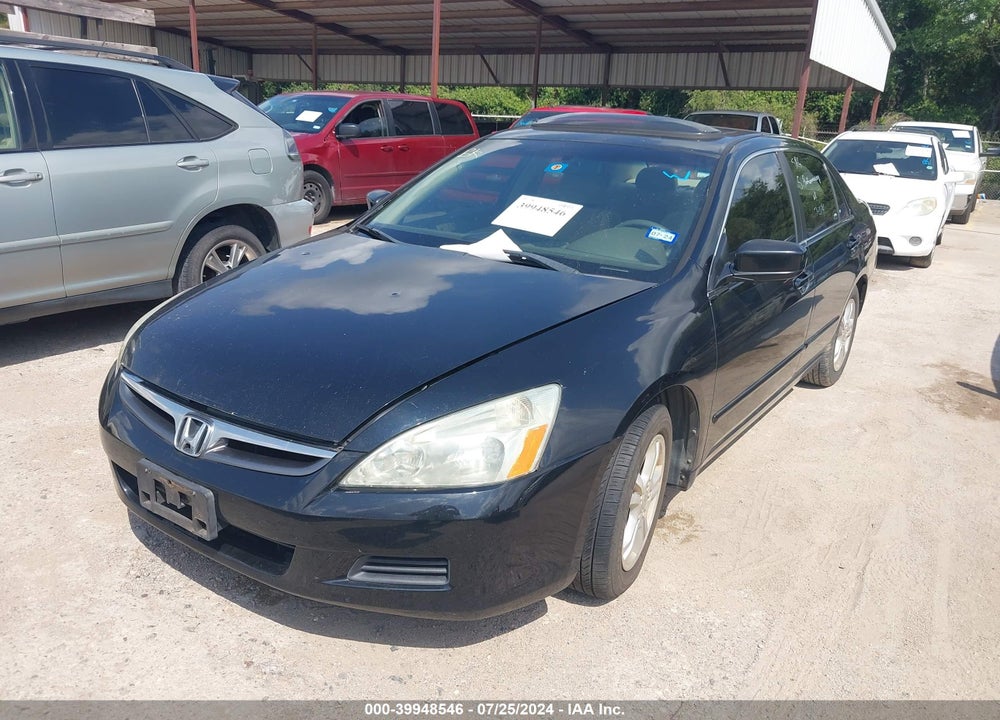 2007 HONDA ACCORD 2.4 EX VIN: 1HGCM567X7A080318