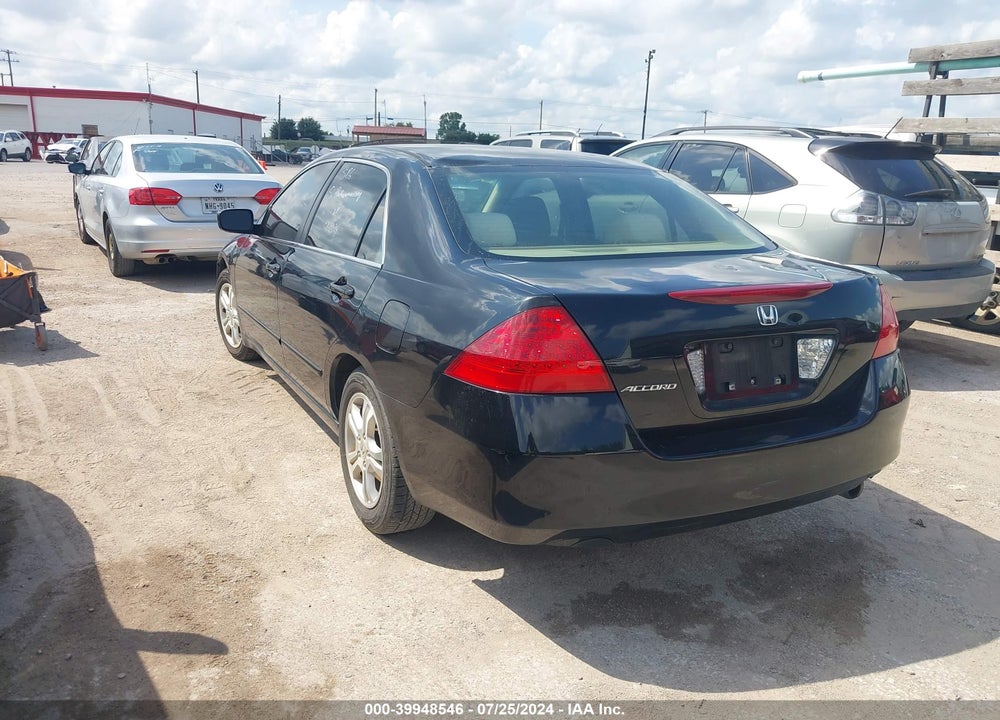 2007 HONDA ACCORD 2.4 EX VIN: 1HGCM567X7A080318