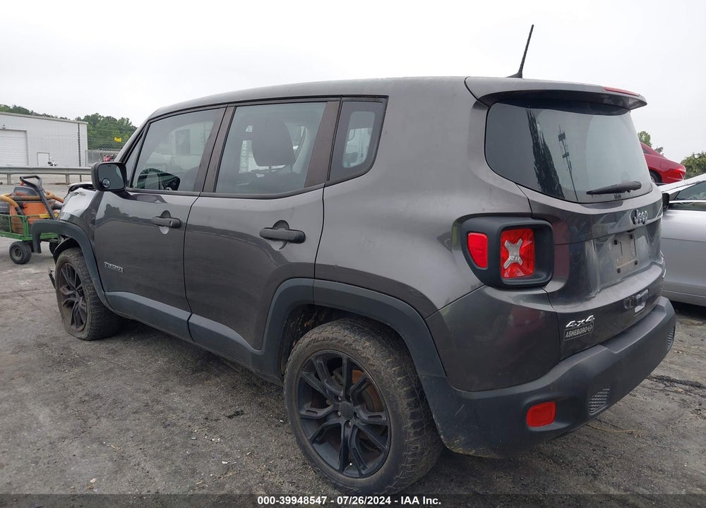 2019 JEEP RENEGADE SPORT 4X4 VIN: ZACNJBAB5KPJ74137