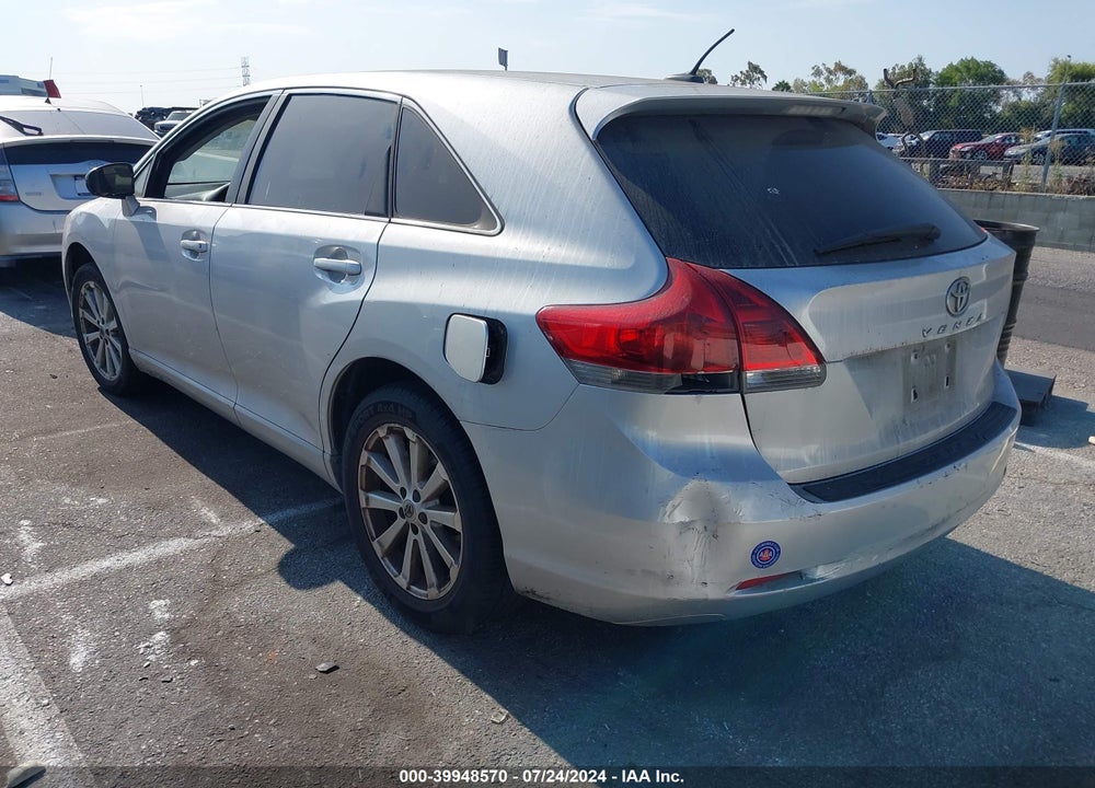 2009 TOYOTA VENZA VIN: 4T3ZE11A49U014952