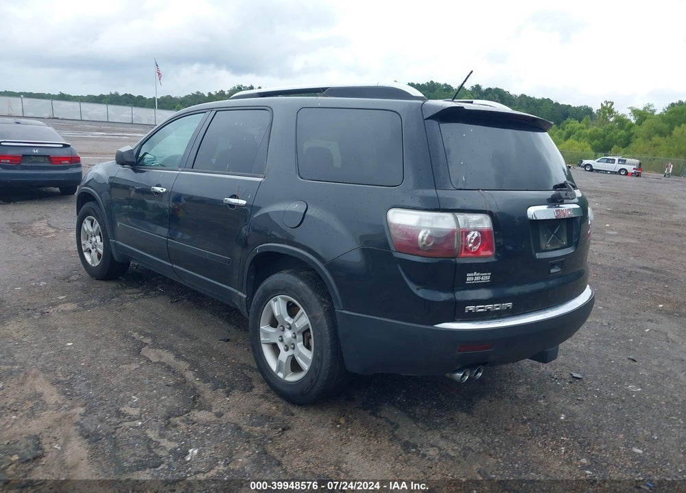 2009 GMC ACADIA SLE-1 VIN: 1GKER13D39J120712