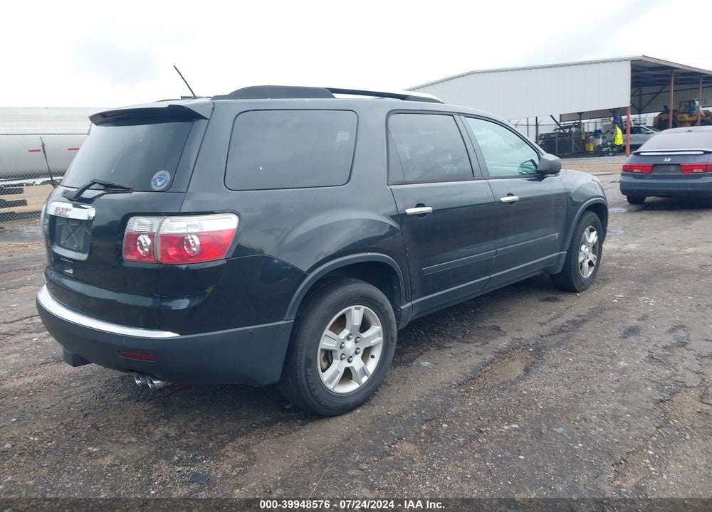 2009 GMC ACADIA SLE-1 VIN: 1GKER13D39J120712