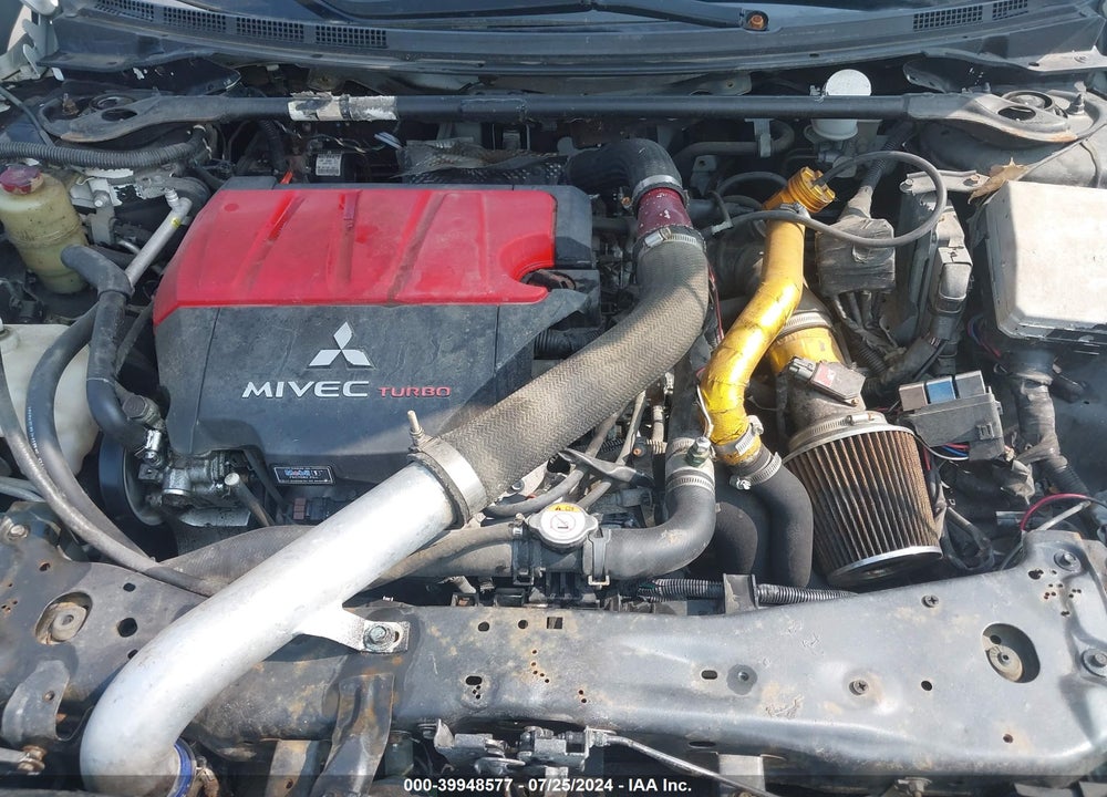 2015 MITSUBISHI LANCER EVOLUTION GSR VIN: JA32W8FV6FU007124