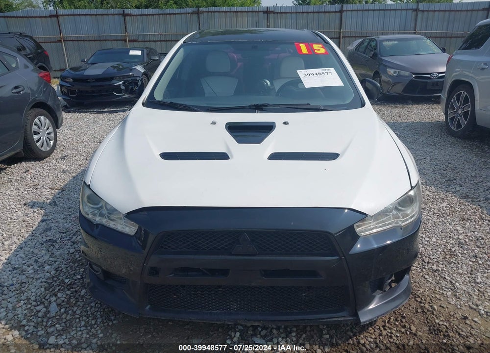 2015 MITSUBISHI LANCER EVOLUTION GSR VIN: JA32W8FV6FU007124
