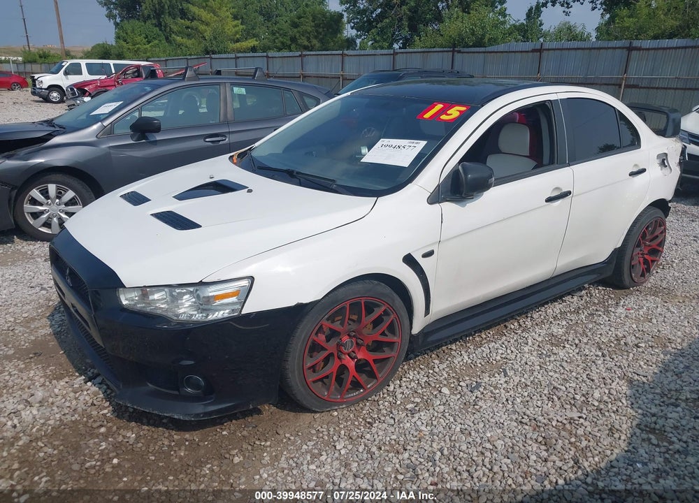 2015 MITSUBISHI LANCER EVOLUTION GSR VIN: JA32W8FV6FU007124
