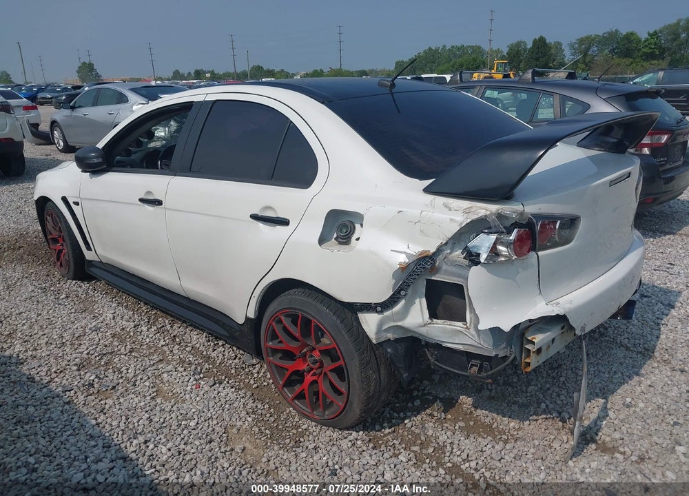 2015 MITSUBISHI LANCER EVOLUTION GSR VIN: JA32W8FV6FU007124