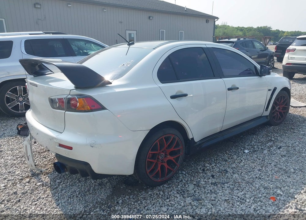 2015 MITSUBISHI LANCER EVOLUTION GSR VIN: JA32W8FV6FU007124