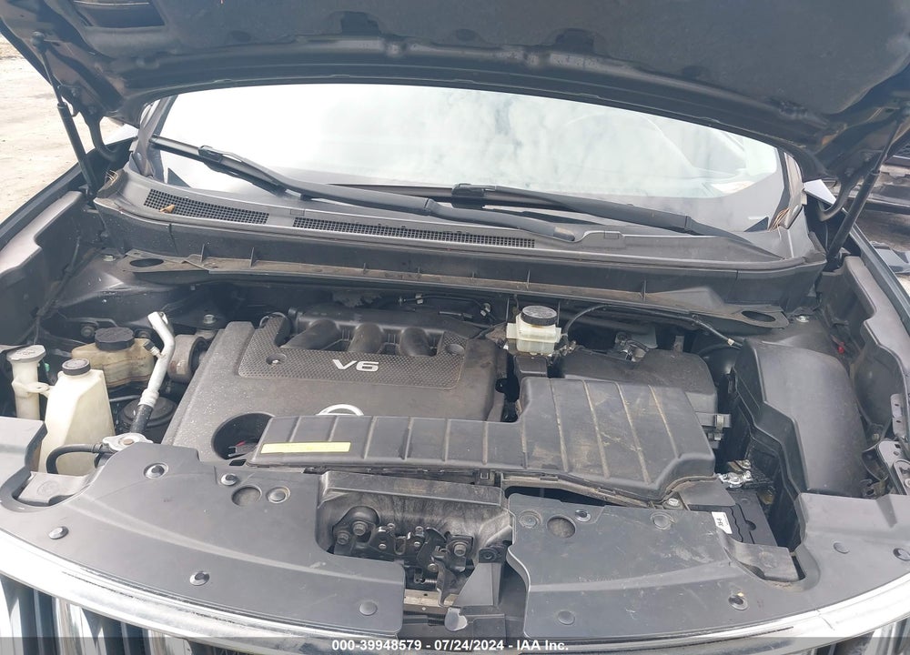 2009 NISSAN MURANO S/SL VIN: JN8AZ18U89W008949