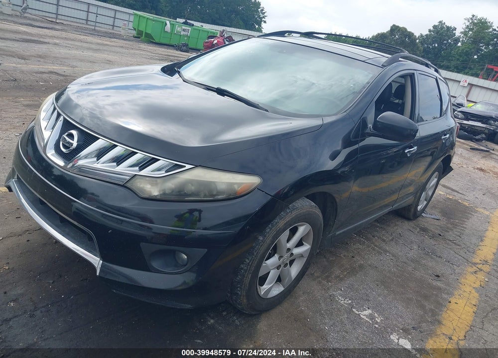 2009 NISSAN MURANO S/SL VIN: JN8AZ18U89W008949
